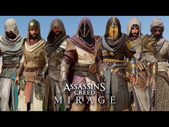 AC MIRAGE: ALL OUTFITS & COSTUME LOCATIONS (FULL GUIDE) – BASE GAME / VANILLA