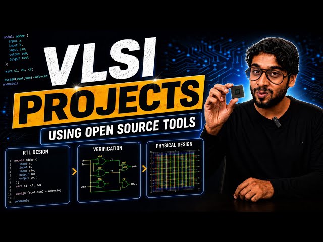 Top VLSI Projects using Open Source Tools in 2026 | Beginner to Advance level | Designing GPU unit