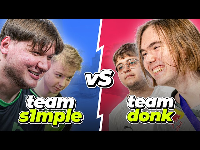 “DONK, YOU’RE NOT NORMAL BRO!!” S1MPLE vs DONK on FACEIT | CS2