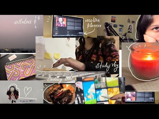 A day in the life of a computer science student 💻| coding tests | study vlog 📚✨