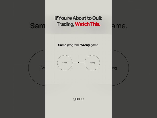 If You're About to Quit Trading, Watch This.#trading #tradingpsychology