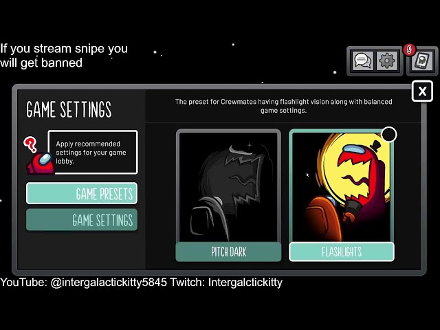 Among Us stream with viewers