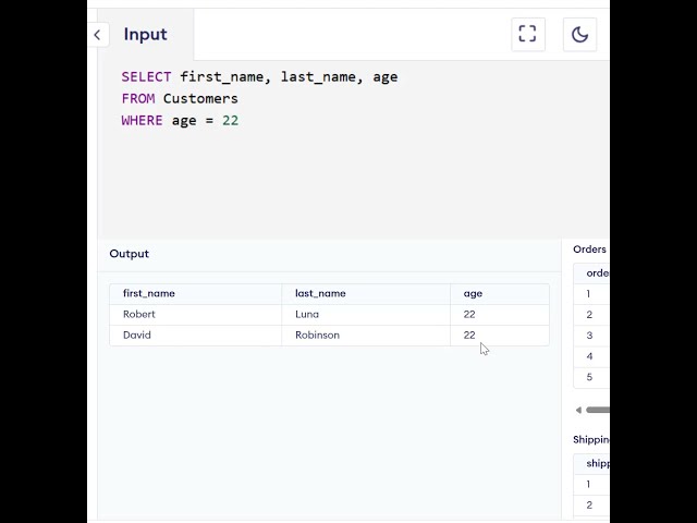 SELECT FROM WHERE | Condition for numeric value