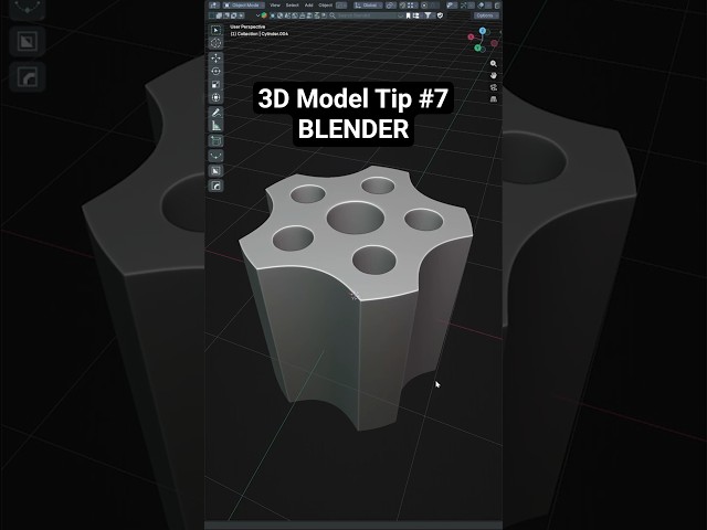 3D Modelling Tip In Blender Part 7 #3d #tips