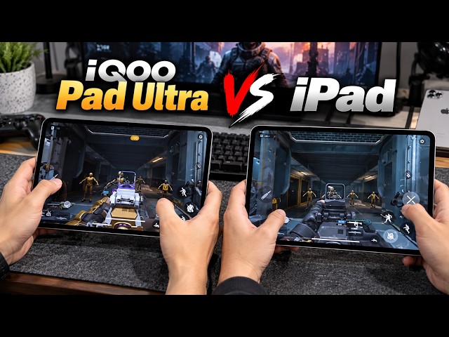 iQOO Pad Ultra vs iPad – The Ultimate Gaming Tablet Showdown!