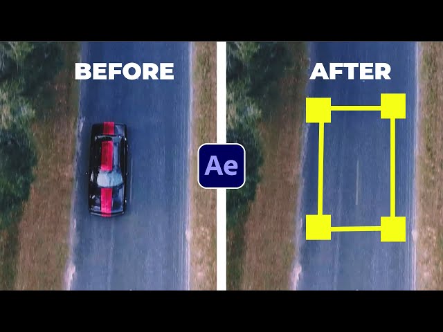 Remove Moving Objects from Video in After Effects | Tutorial
