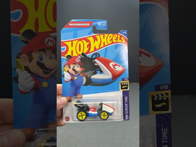 Mario Kart Hot Wheels 🏎️🍄🔥 #hotwheels #mariokart  #diecast