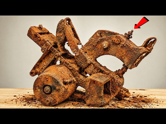 Nobody Expected This Rusty Machine to Ever Work Again… 😱‎