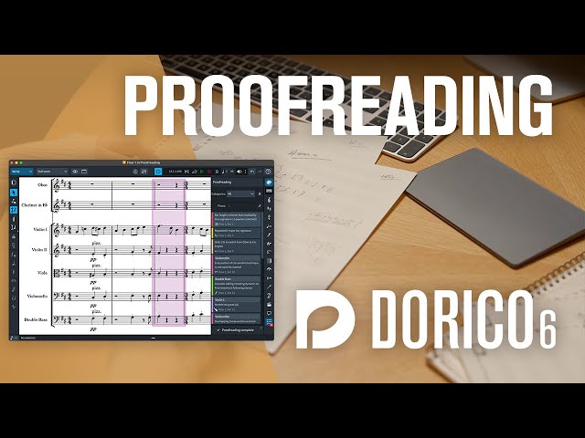 Proofreading | New Features in Dorico 6
