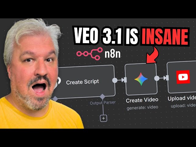 How to Automate YouTube with n8n + Google Veo 3.1