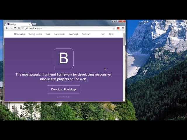 Intro to bootstrap framework