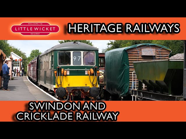 Swindon & Cricklade Railway feat. Class 73 'Sir Herbert Walker' & GWR 6695