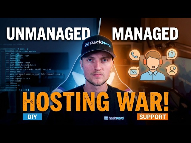 Unmanaged vs. Managed Hosting EXPLAINED