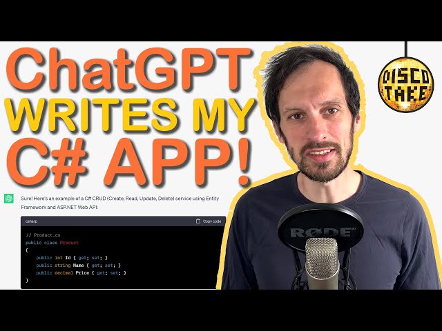Can ChatGPT write a working C# application? Yes and no!