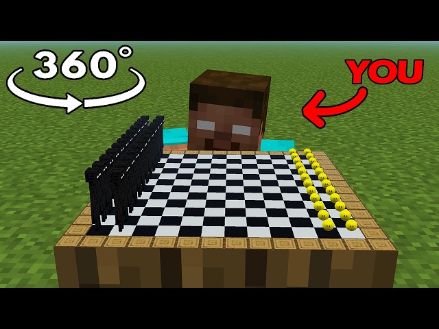 360° POV: VERITY CHESS in Minecraft