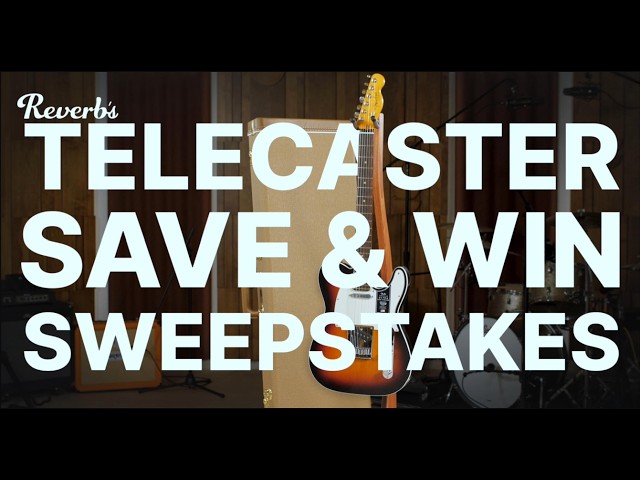 Your chance to WIN a Telecaster | Reverb's Telecaster Save & Win Sweepstakes