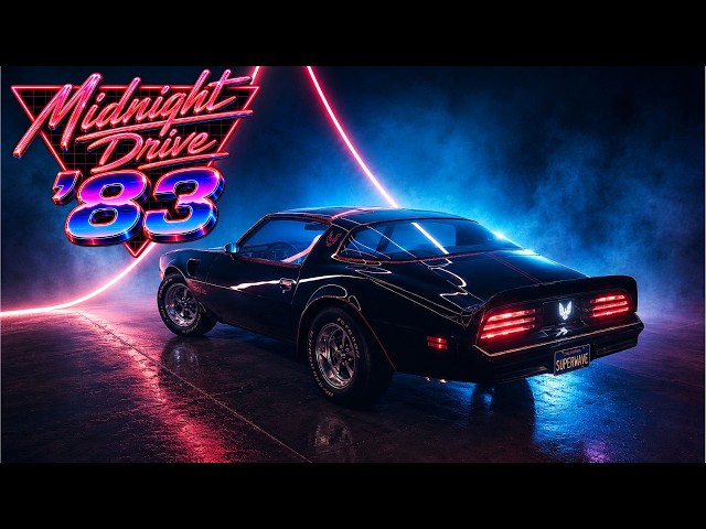 Midnight Drive '83 - Synthwave mix | Retrowave | 80s Retro vibes [SUPERWAVE]