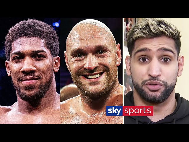 Amir Khan makes his prediction for a potential Anthony Joshua vs Tyson Fury fight!