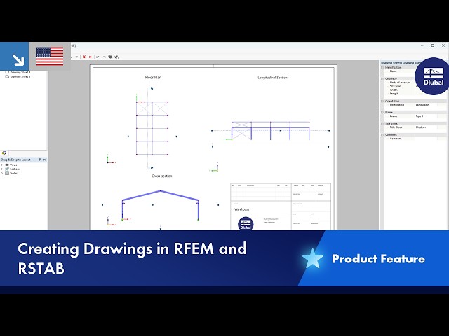Creating Drawings in RFEM and RSTAB
