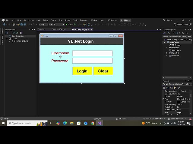 How to Create Simple Validation in Vb.Net Login Form