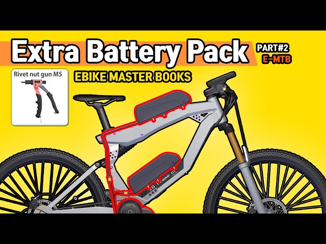 Extra Battery Pack E-bike DIY Tools - Revet Nut Tool  - E-MTB Vlog 10