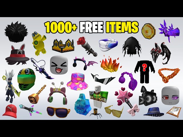 GET 1000+ ULTIMATE FREE ITEMS ON ROBLOX COMPILATION [2026]