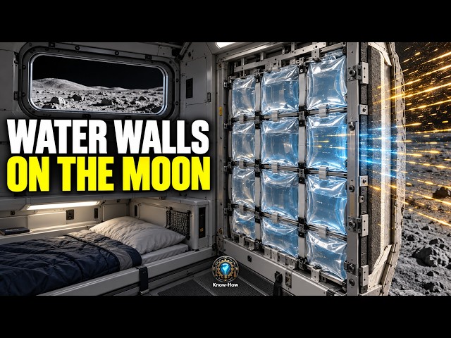 Why Future Moon Bases May Build Their Walls From Water