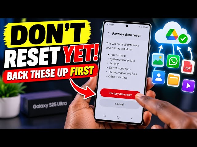 Before You Factory Reset Android: 7 Things You Need to Back Up Separately