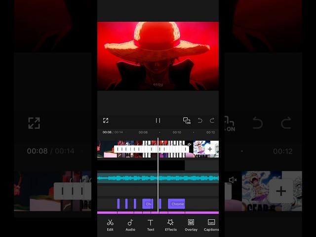 Capcut reverse anime edit #shorts #capcut