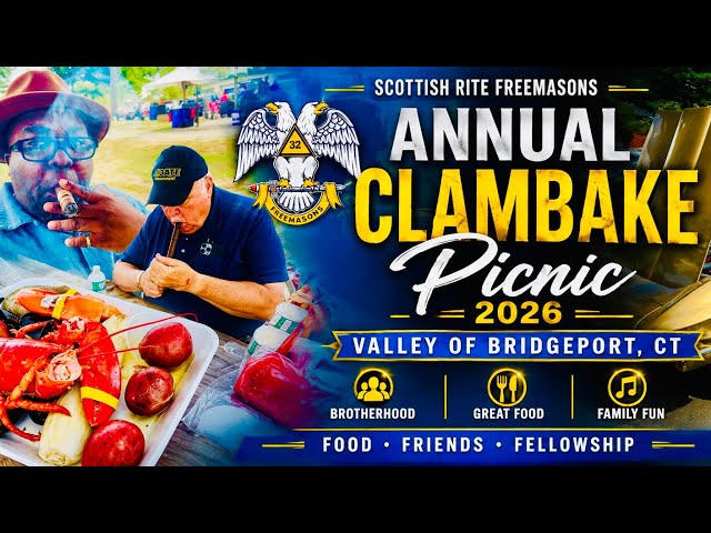 Annual Clambake Picnic | Valley Of Bridgeport CT | Scottish Rite Freemasons 🦅 |