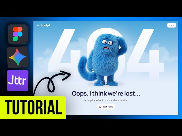Design This Animated Website Using Figma and AI!