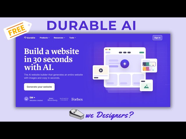Best AI website builder 2024