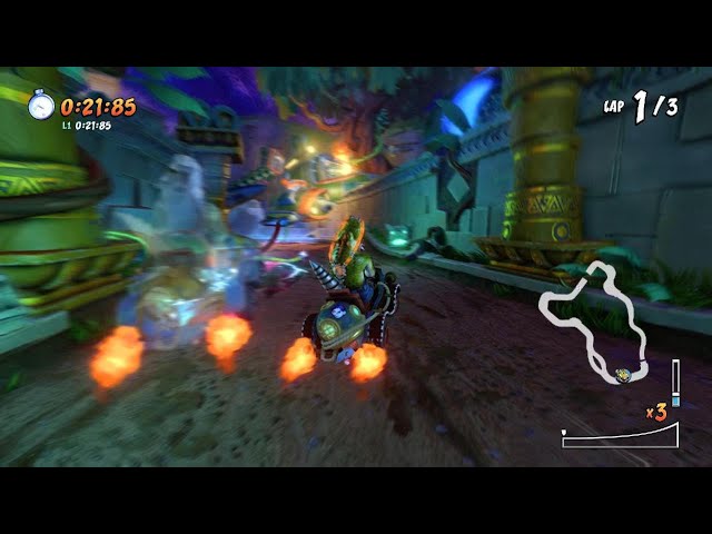 CTR NF Dev Time Trial: Tiny Temple