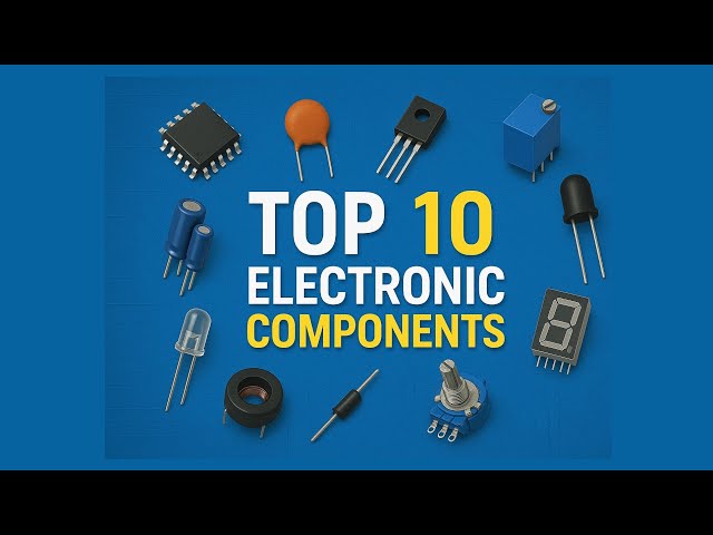 Top 10 Electronics Components Explained | Simple Electronics