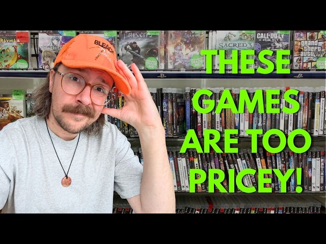 I'm too broke for game collecting