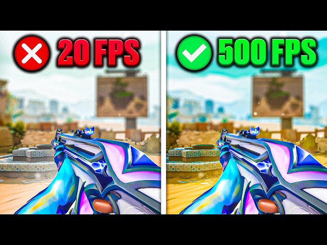How to BOOST FPS in VALORANT 2026!