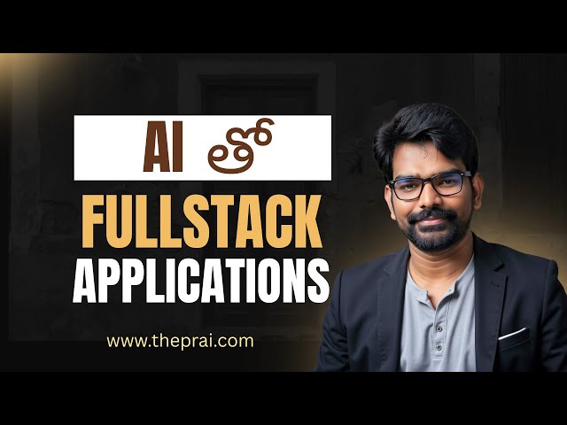 Lovable DEMO: Build Full-Stack Apps with Zero Coding Skills | AI Web Development Platform IN TELUGU