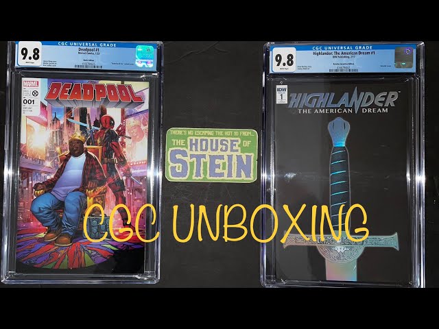CGC Unboxing Pre-Screen NO PRESS!