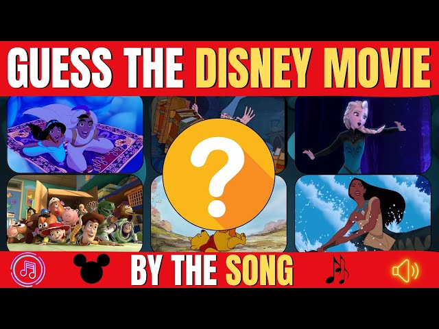 MUSIC QUIZ: Name the DISNEY movie by the music - Movie Theme Tune Quiz