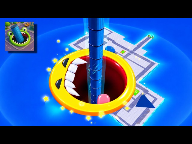 Hole.io - Gameplay Walkthrough Tutorial Hole Evolution New Mobile Game (Android,iOS)