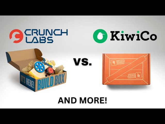 CrunchLabs vs. KiwiCo: What are the best S.T.E.M Build Boxes and Science Kits?