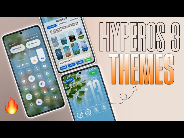 How to Customize HyperOS Like a PRO! (Glass Effect + Customisation THEMES)