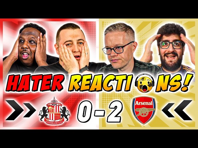 Arsenal's Rivals & Haters GUTTED 🤣 Reactions to Sunderland 0-2 Arsenal | Premier League Fan Reaction