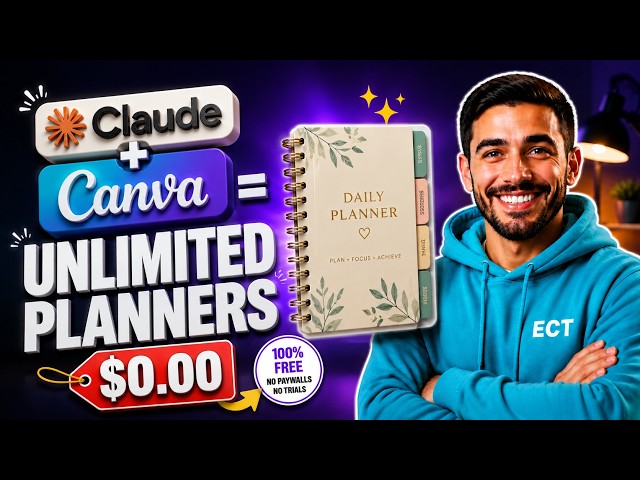 How to Make a Planner With Claude and Canva AI