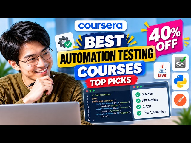 Best Automation Testing Courses: Top Selenium & QA Programs