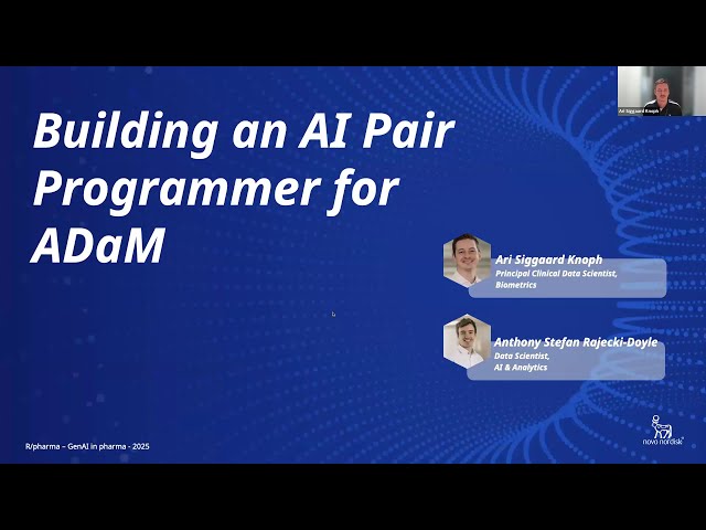 Building an AI Pair Programmer for ADaM - Ari Knoph & Anthony Rajecki-Doyle