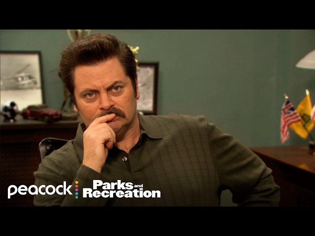 Ron Progressively Losing Patience with Pawnee Citizens for 20 mins straight | Parks and Recreation