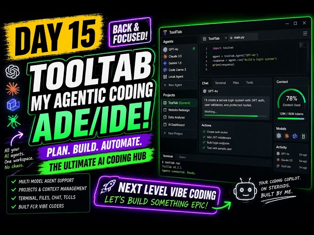 Day 20: Revealing my new workflow method! Vibe Coding until I'm rich!