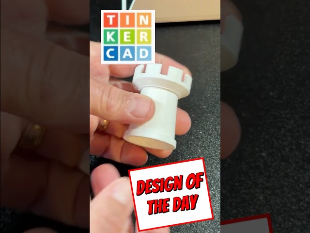 A Tinkercad Castle Tower idea. Tutorial Soon! 💯🔥