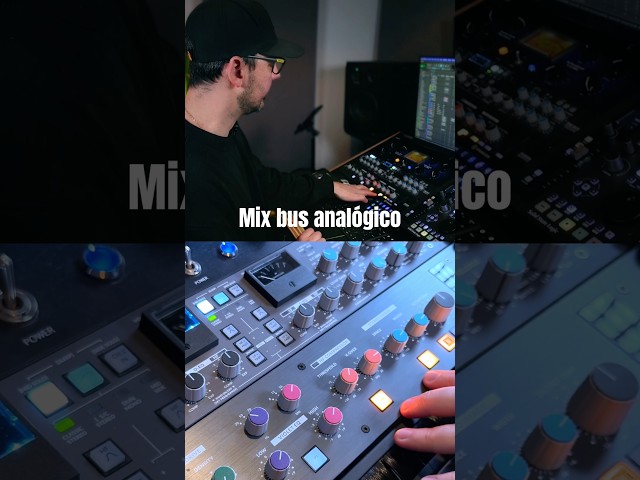 Processing the mix bus with analog equipment: SSL Bus Plus + SSL Fusion 🎛️